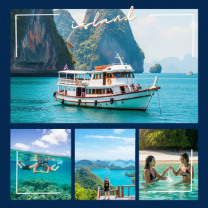 หมู่เกาะอ่างทอง+เกาะวัวตาหลับ+เกาะเเม่เกาะ เรือทัวร์