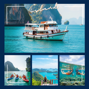 หมู่เกาะอ่างทอง+เกาะวัวตาหลับ+เกาะเเม่เกาะ เรือใหญ่
