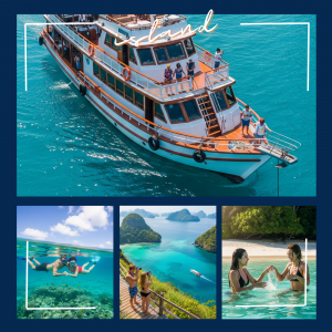 หมู่เกาะอ่างทอง+เกาะวัวตาหลับ+เกาะเเม่เกาะ เรือทัวร์